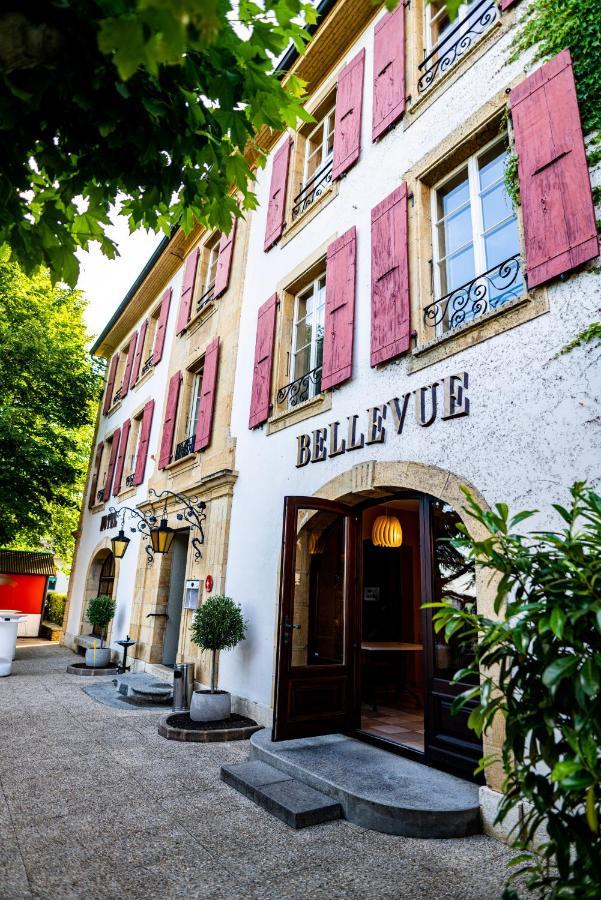 Hotel Restaurant Bellevue Onnens Exterior foto